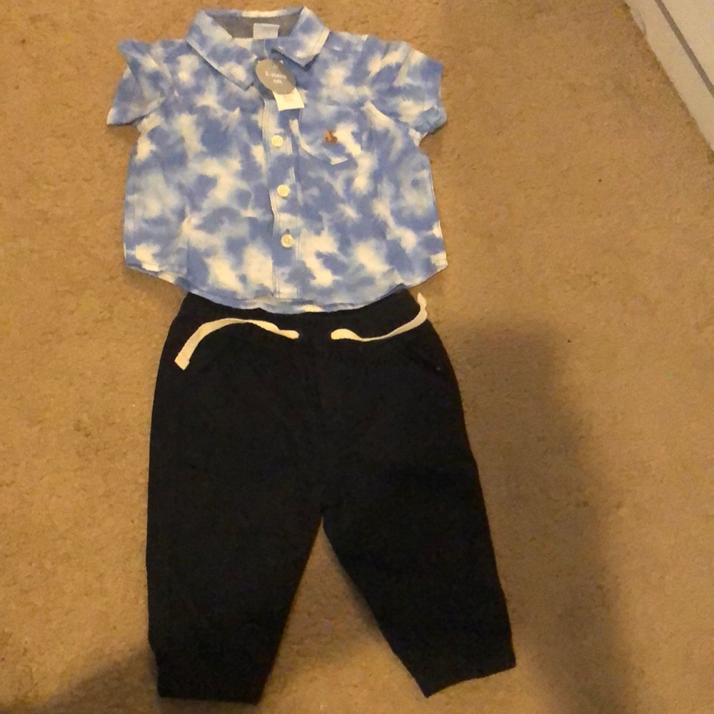 NWT!! Baby gap boys two piece set 3-6 months